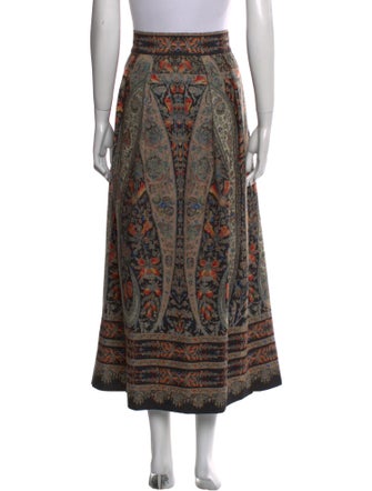 Vilshenko Wool Long Skirt