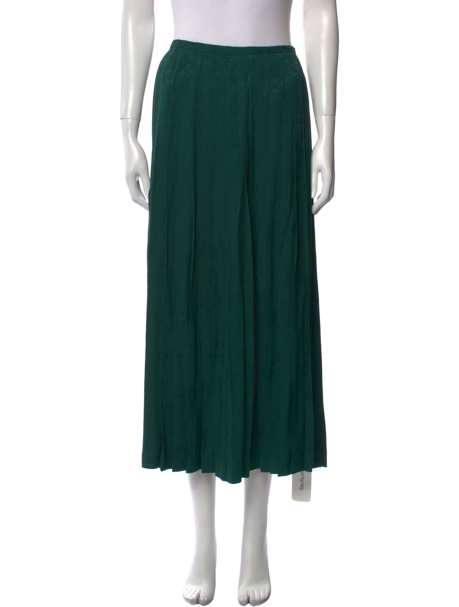 Vilshenko Pleated Accents Midi Length Skirt