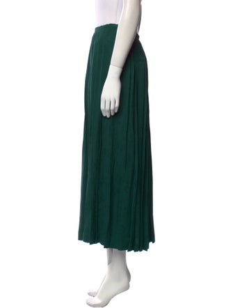 Vilshenko Pleated Accents Midi Length Skirt