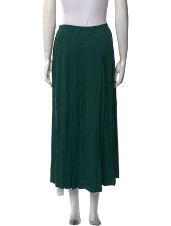 Vilshenko Pleated Accents Midi Length Skirt