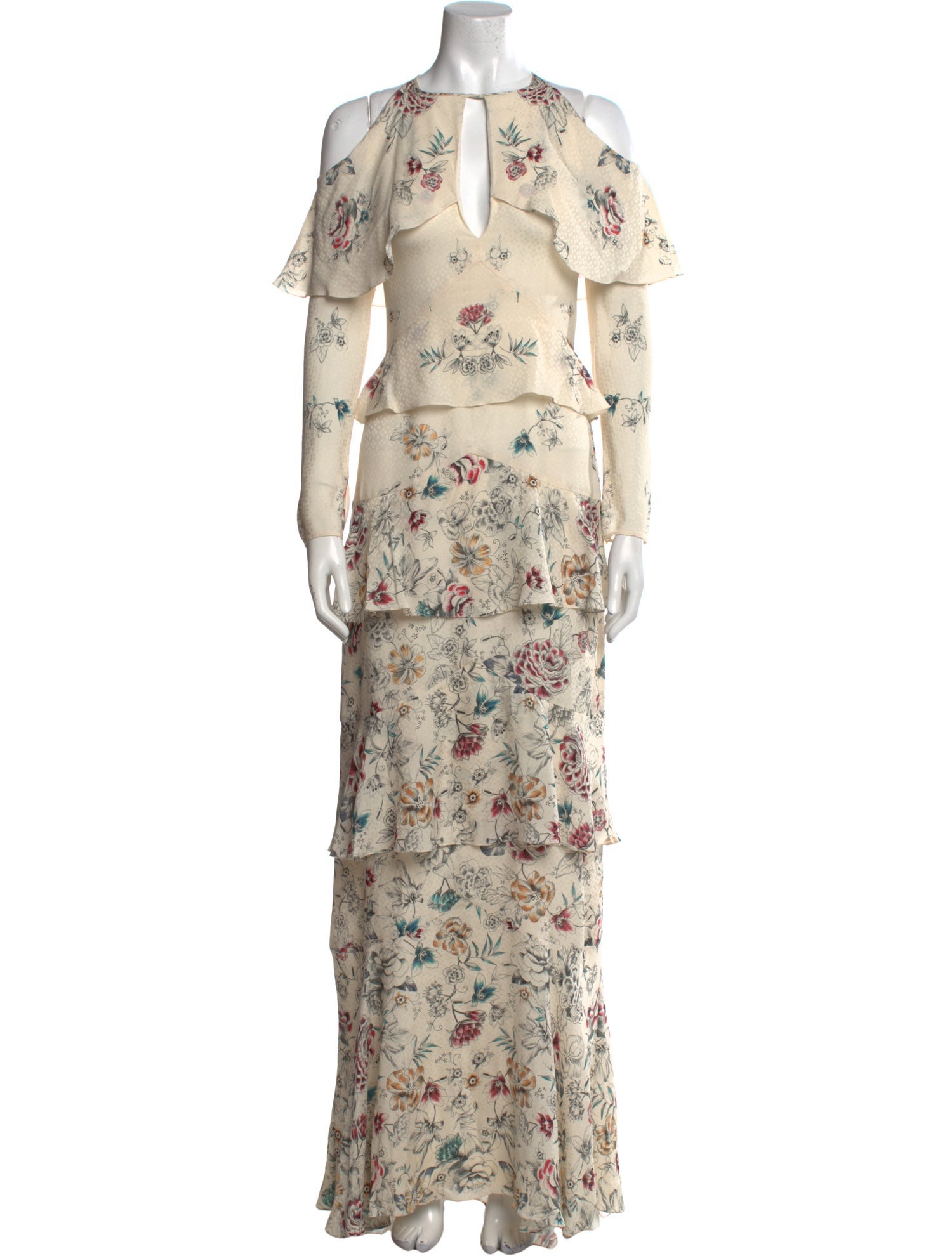 Vilshenko Silk Midi Length Dress