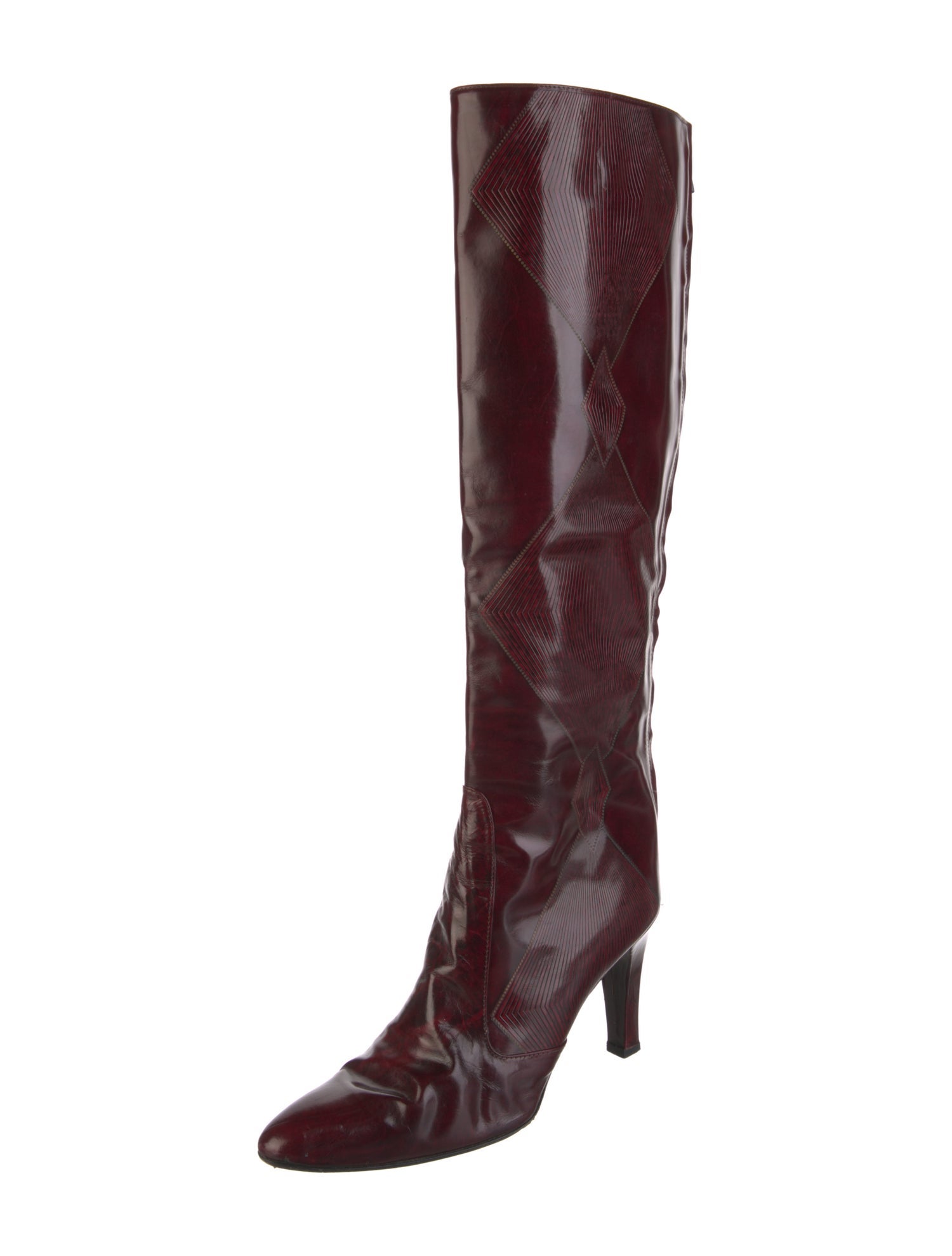 Valentino Couture Leather Boots