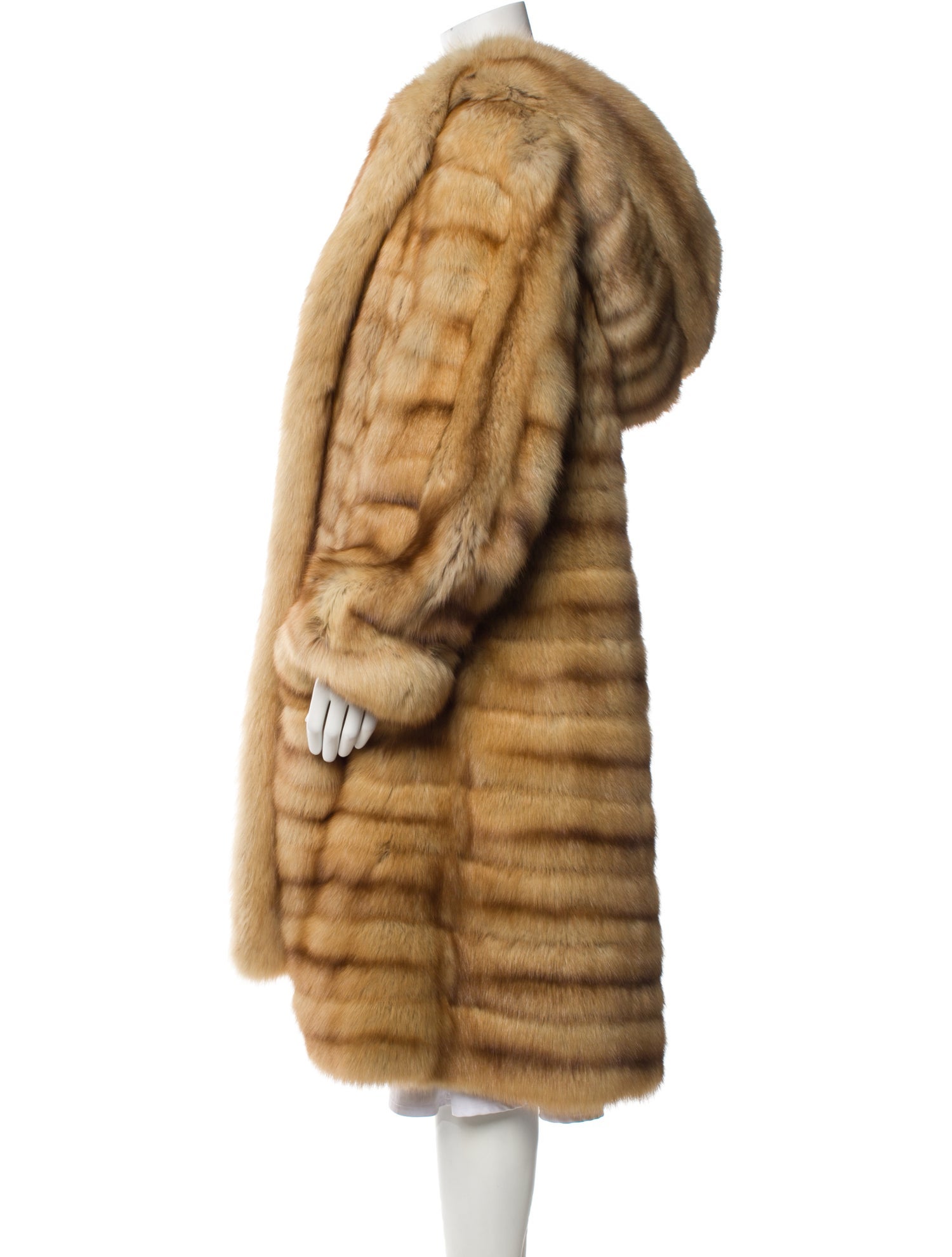 Valentino Couture Vintage Late 1980's - Early 1990's Fur Coat