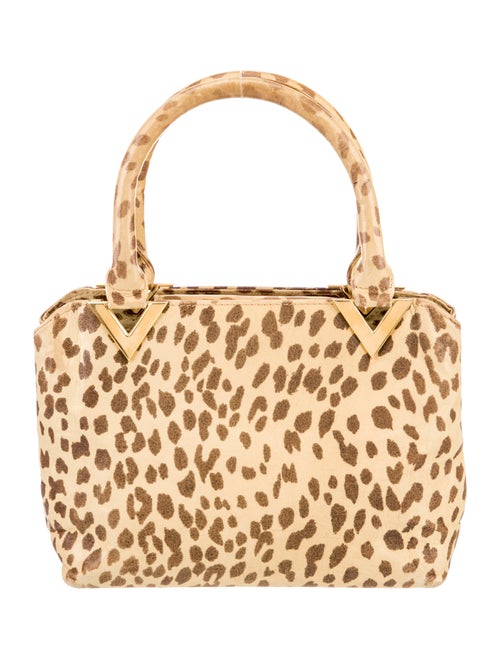 Valentino Couture Leather Top Handle Bag