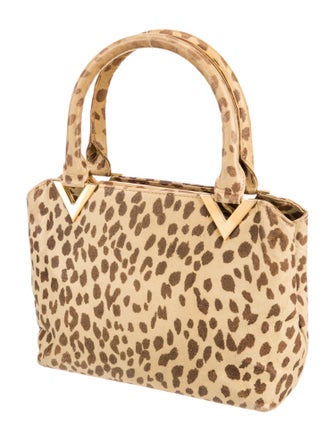 Valentino Couture Leather Top Handle Bag