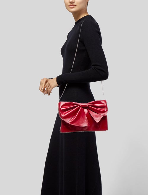 Valentino Couture Patent Leather Clutch
