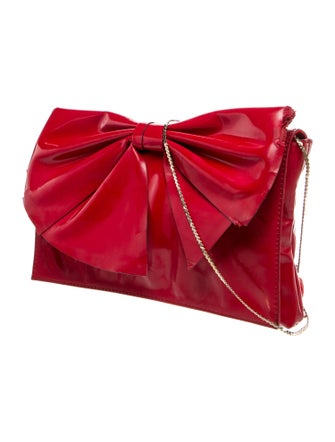 Valentino Couture Patent Leather Clutch