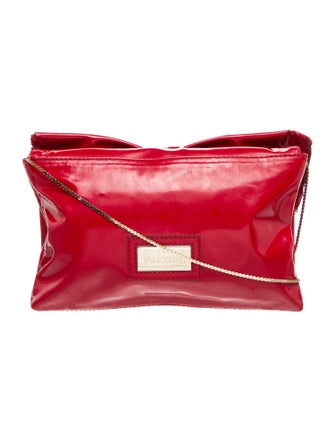 Valentino Couture Patent Leather Clutch