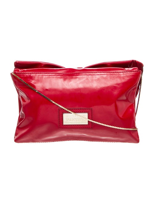 Valentino Couture Patent Leather Clutch