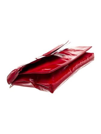 Valentino Couture Patent Leather Clutch