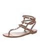 Valentino Couture Patent Leather Gladiator Sandals
