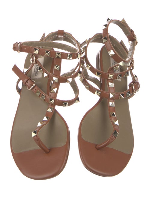 Valentino Couture Patent Leather Gladiator Sandals