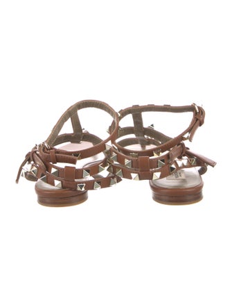 Valentino Couture Patent Leather Gladiator Sandals
