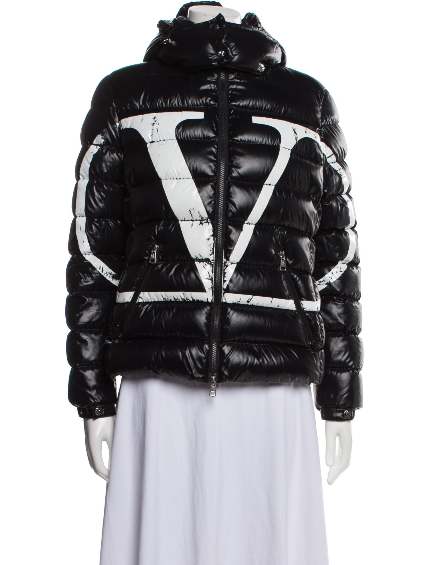 Valentino x Moncler Printed Down Jacket