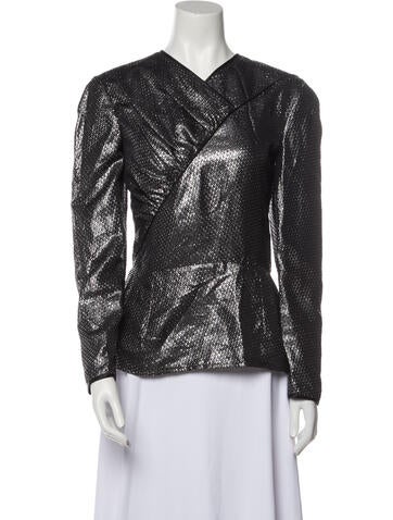 Valentino Night Tops Vintage 1980's Blouse US 10 | L