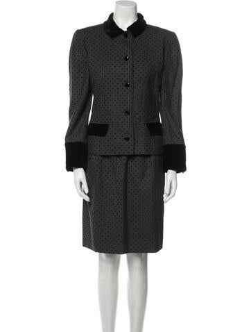 Valentino Night Suits and Sets Vintage 1980's Skirt Suit L