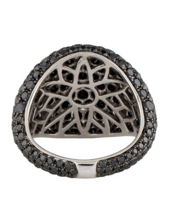 Maison H 18K 3.20ctw Diamond Sol Cocktail Ring