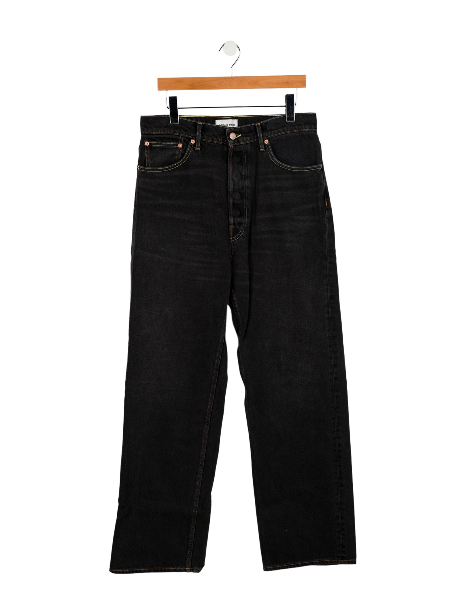 CARSON WACH Straight-Leg Jeans
