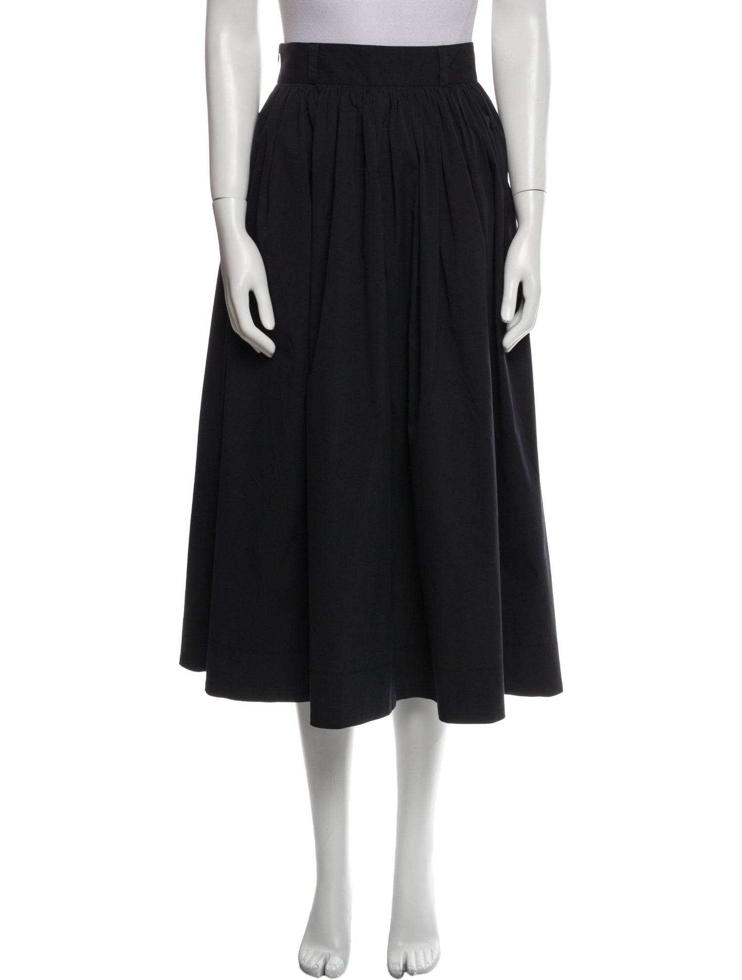 Andiata Ruffle Embellishment Midi Length Skirt w/ Tags