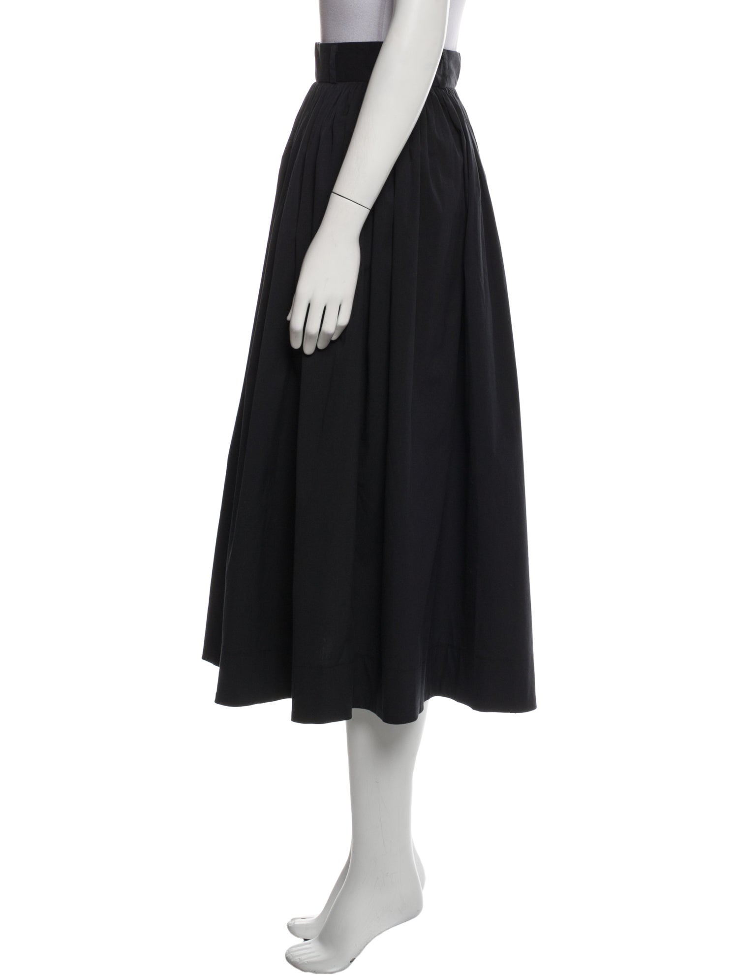 Andiata Ruffle Embellishment Midi Length Skirt w/ Tags