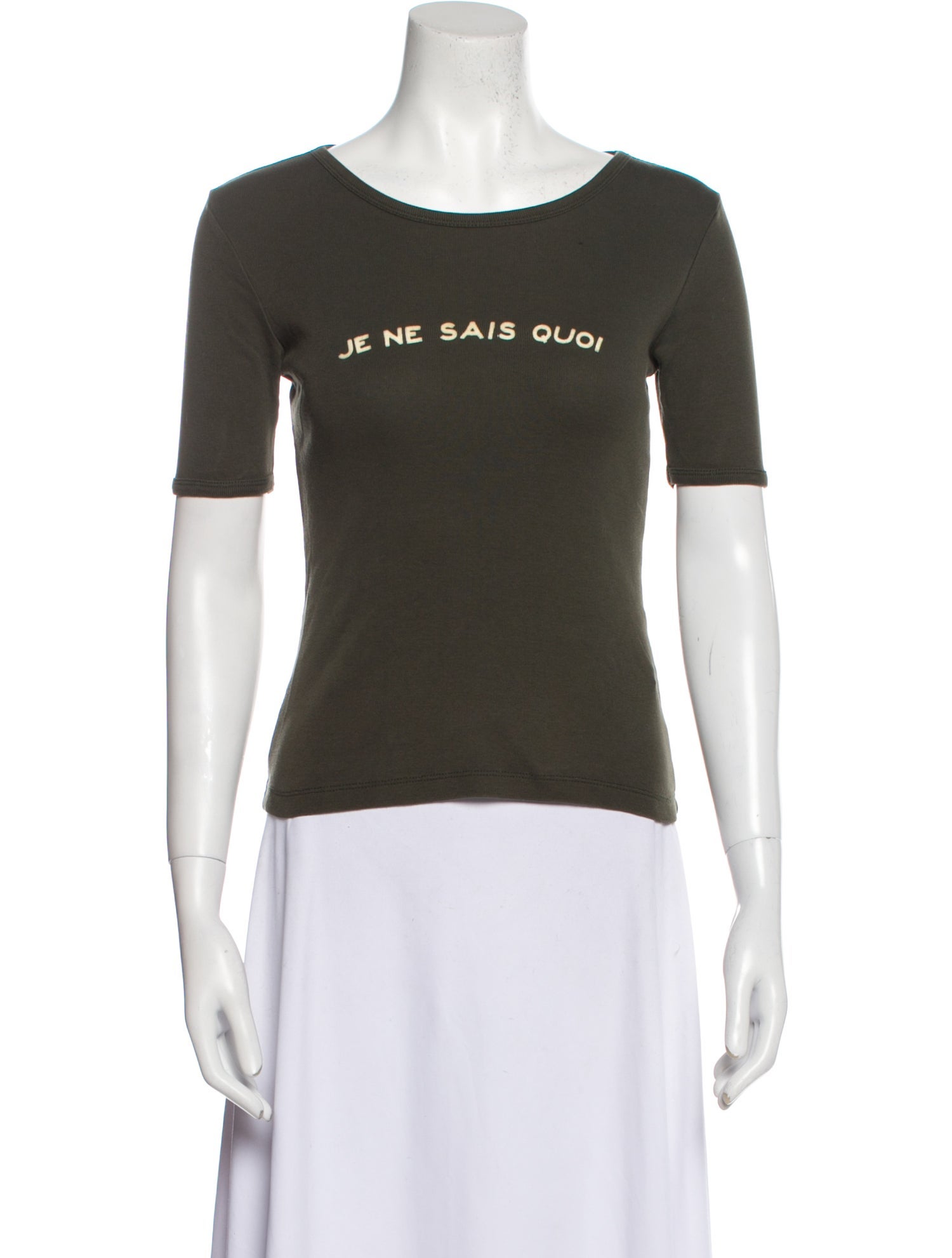 Vanessa Seward Graphic Print Scoop Neck T-Shirt