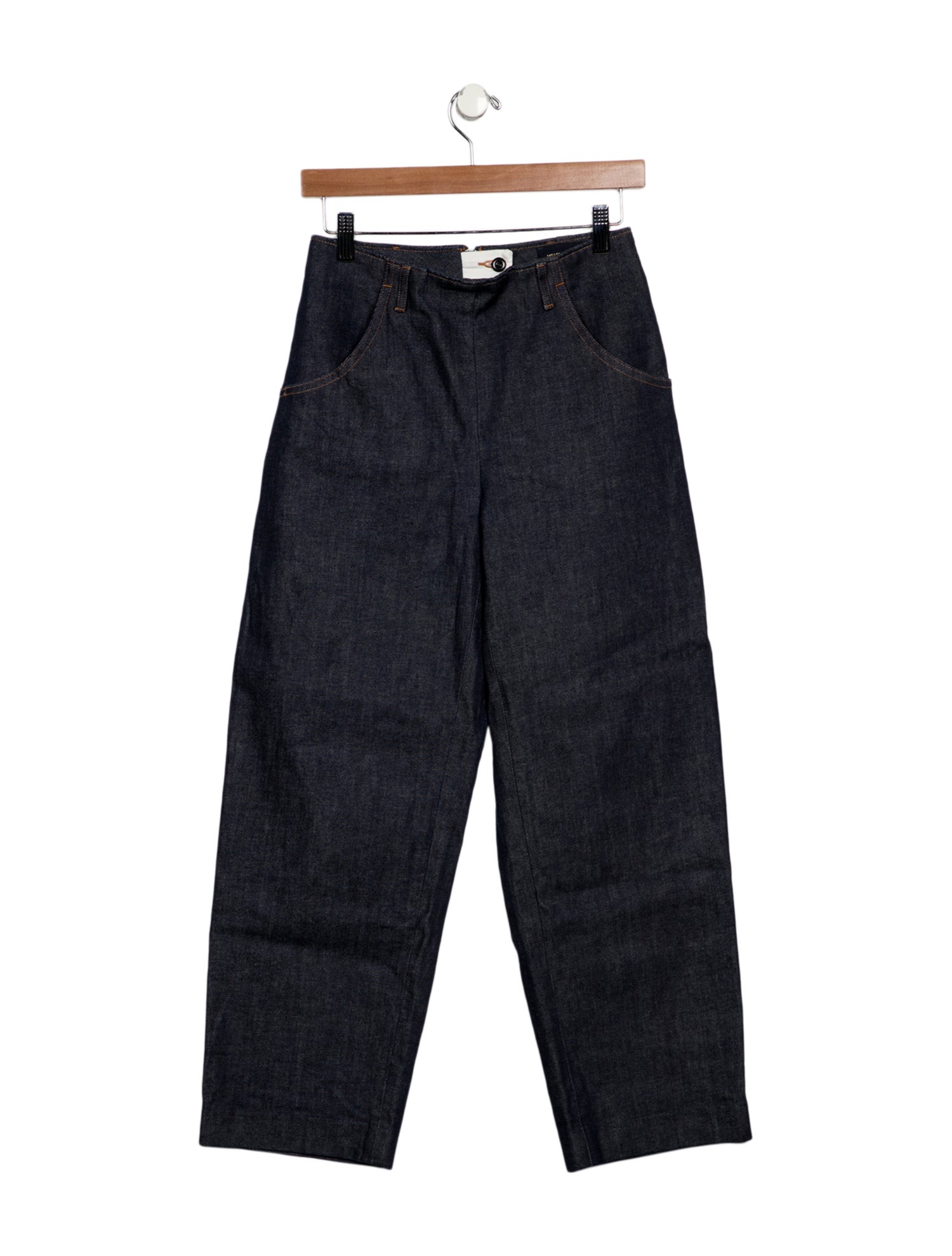 Vanessa Seward Mid-Rise Wide Leg Jeans