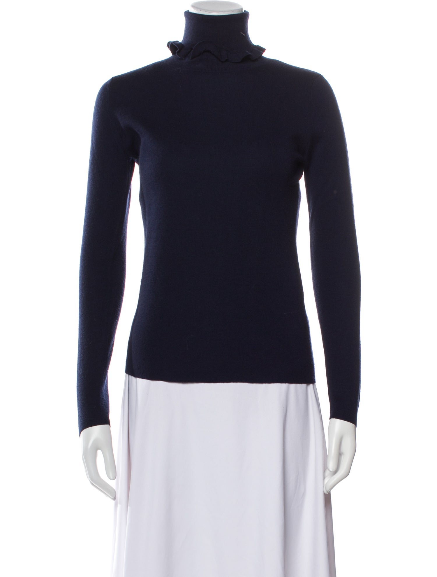 Vanessa Seward Merino Wool Turtleneck Sweater