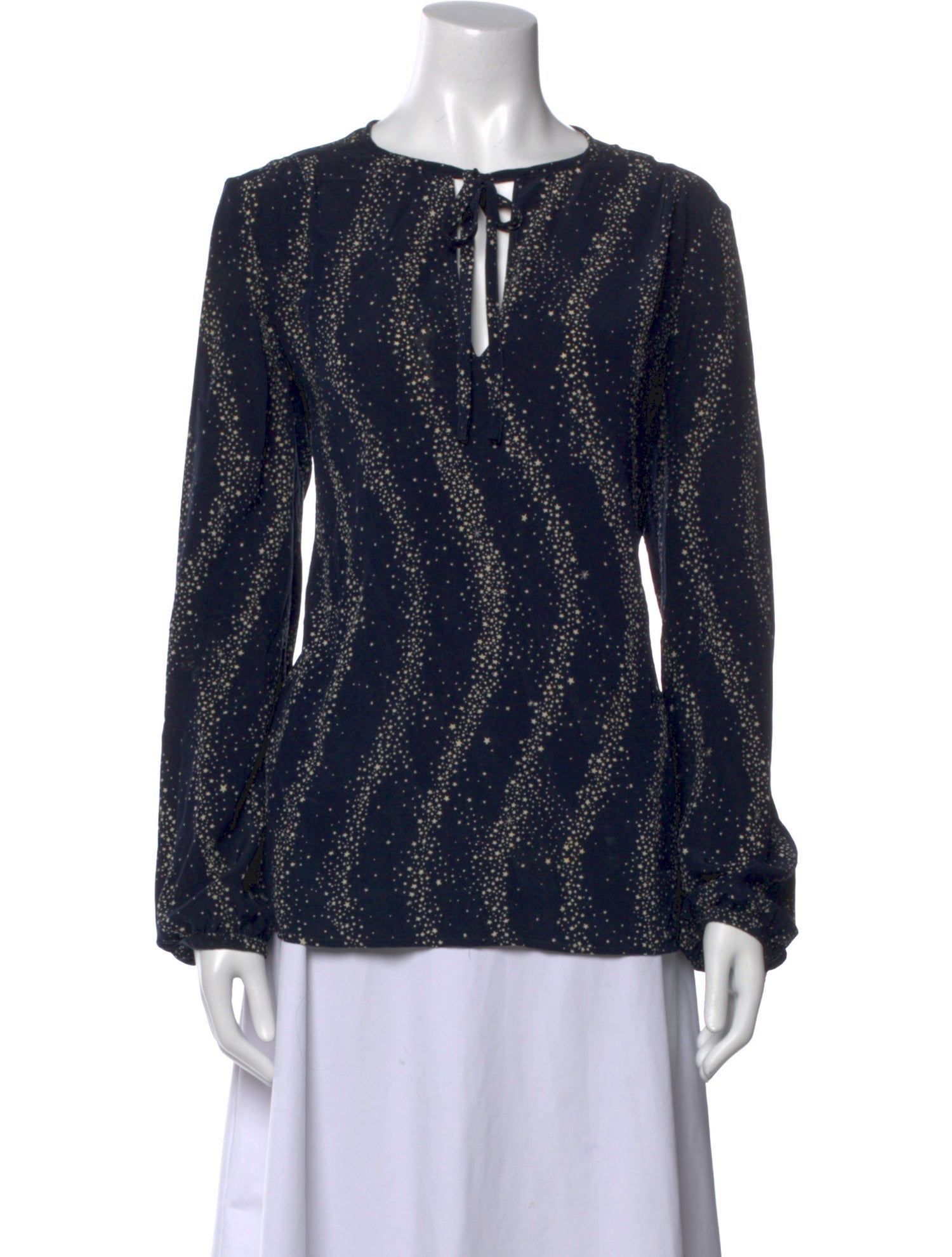 Vanessa Seward Silk Printed Blouse