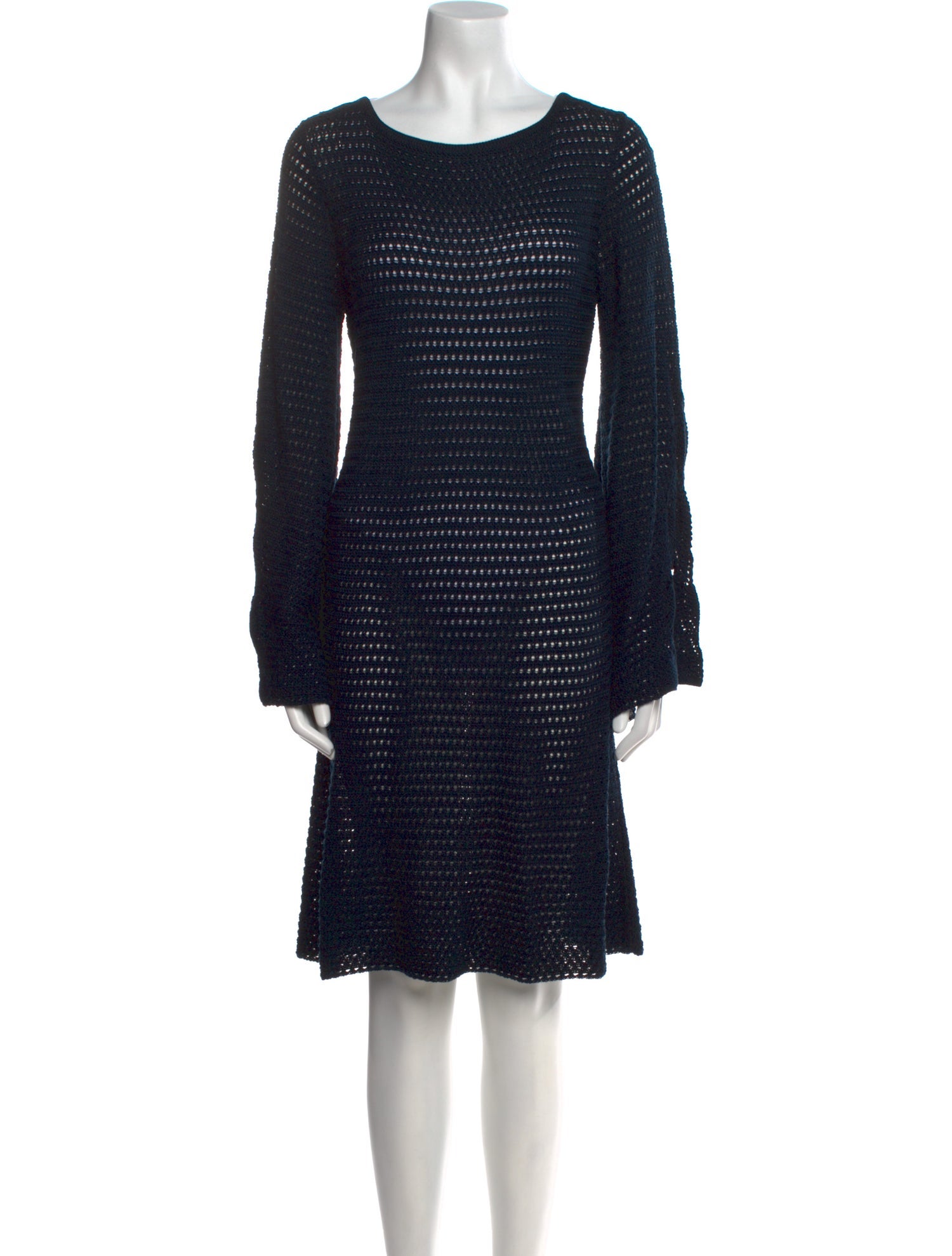 Vanessa Seward Scoop Neck Knee-Length Dress w/ Tags