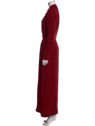Vanessa Seward Silk Long Dress