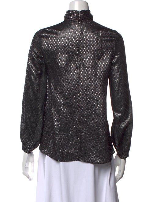 Vanessa Seward Silk Turtleneck Sweatshirt