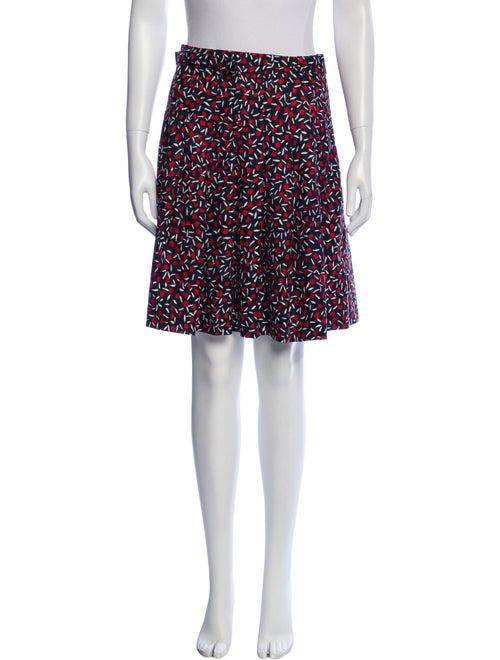 Vanessa Seward Silk Knee-Length Skirt