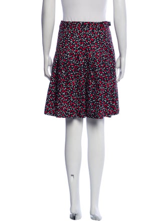 Vanessa Seward Silk Knee-Length Skirt