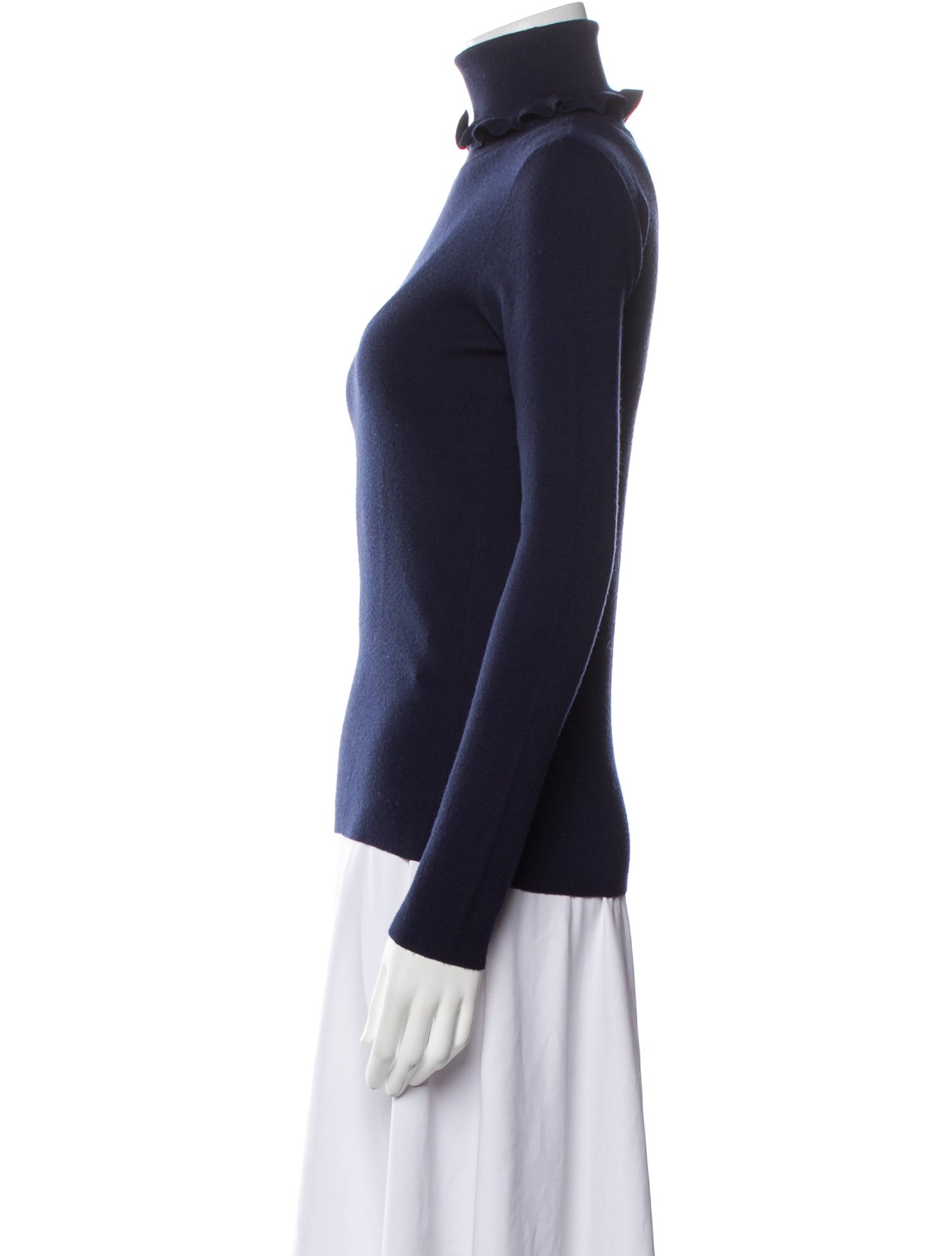 Vanessa Seward Merino Wool Turtleneck Sweater