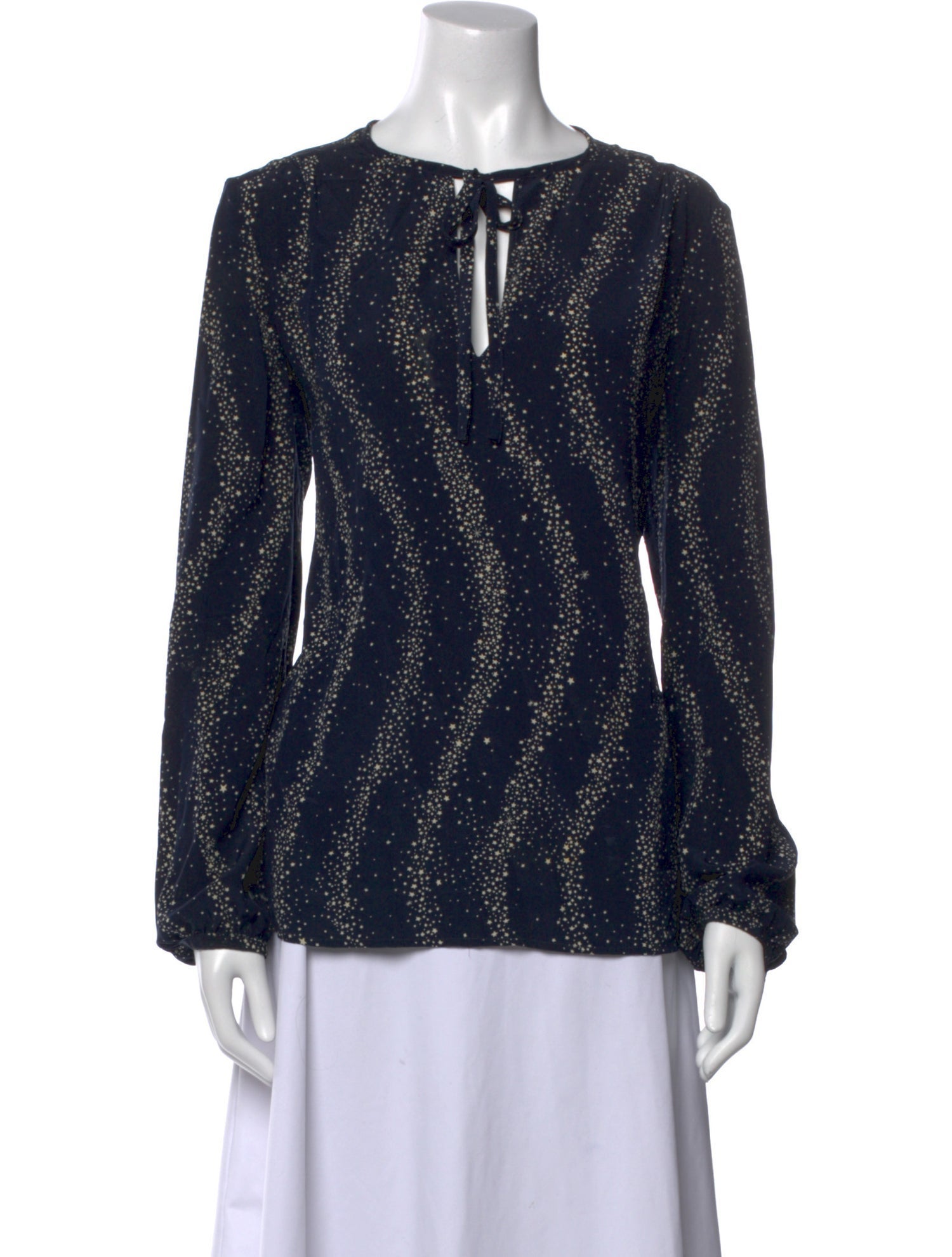 Vanessa Seward Silk Printed Blouse