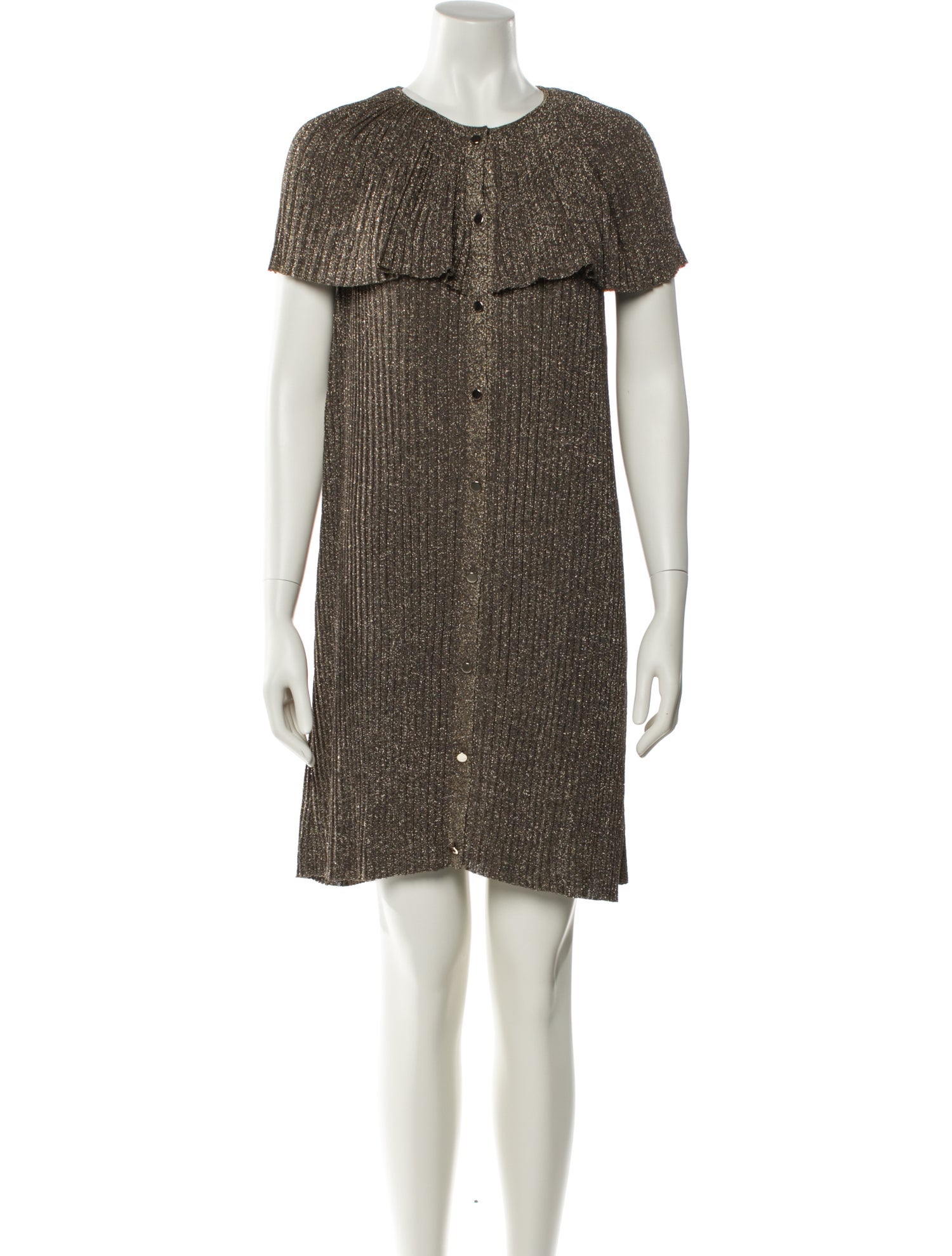 Vanessa Seward Crew Neck Mini Dress w/ Tags