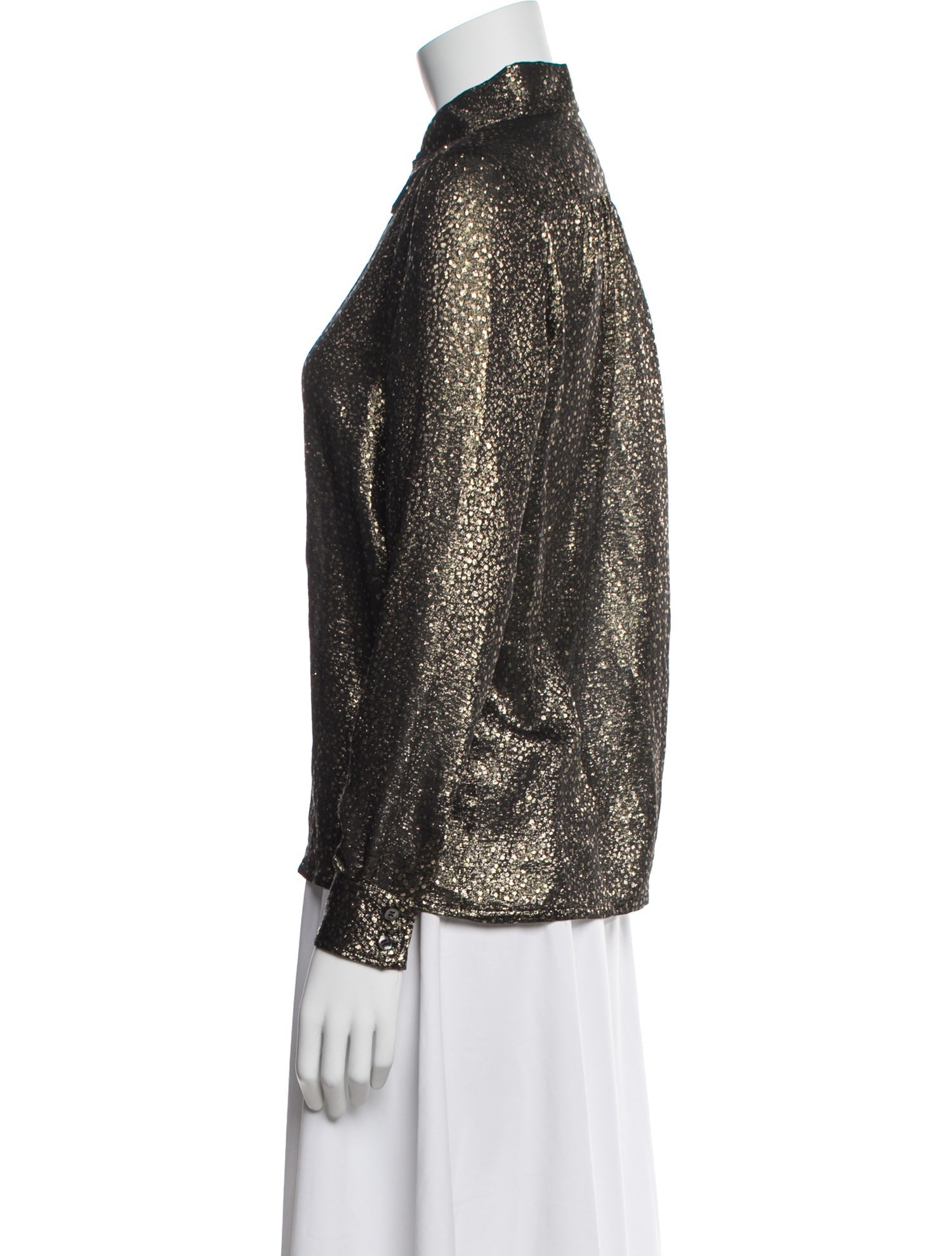 Vanessa Seward Silk Printed Blouse