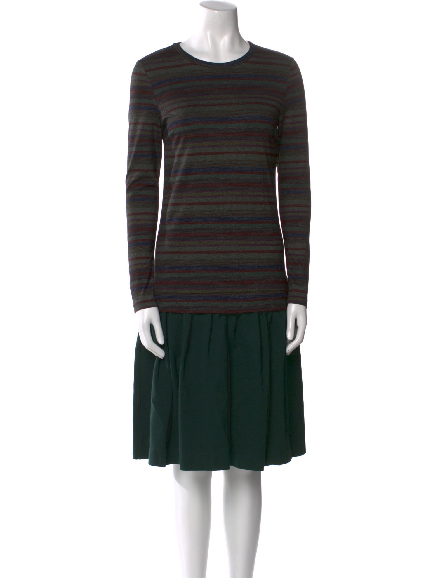 Tweedlabel Striped Knee-Length Dress