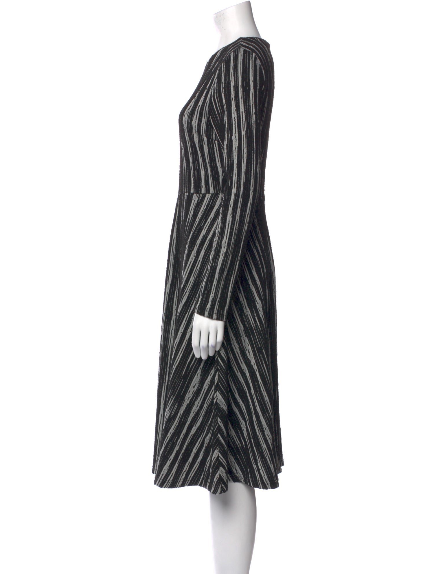 Tweedlabel Striped Knee-Length Dress
