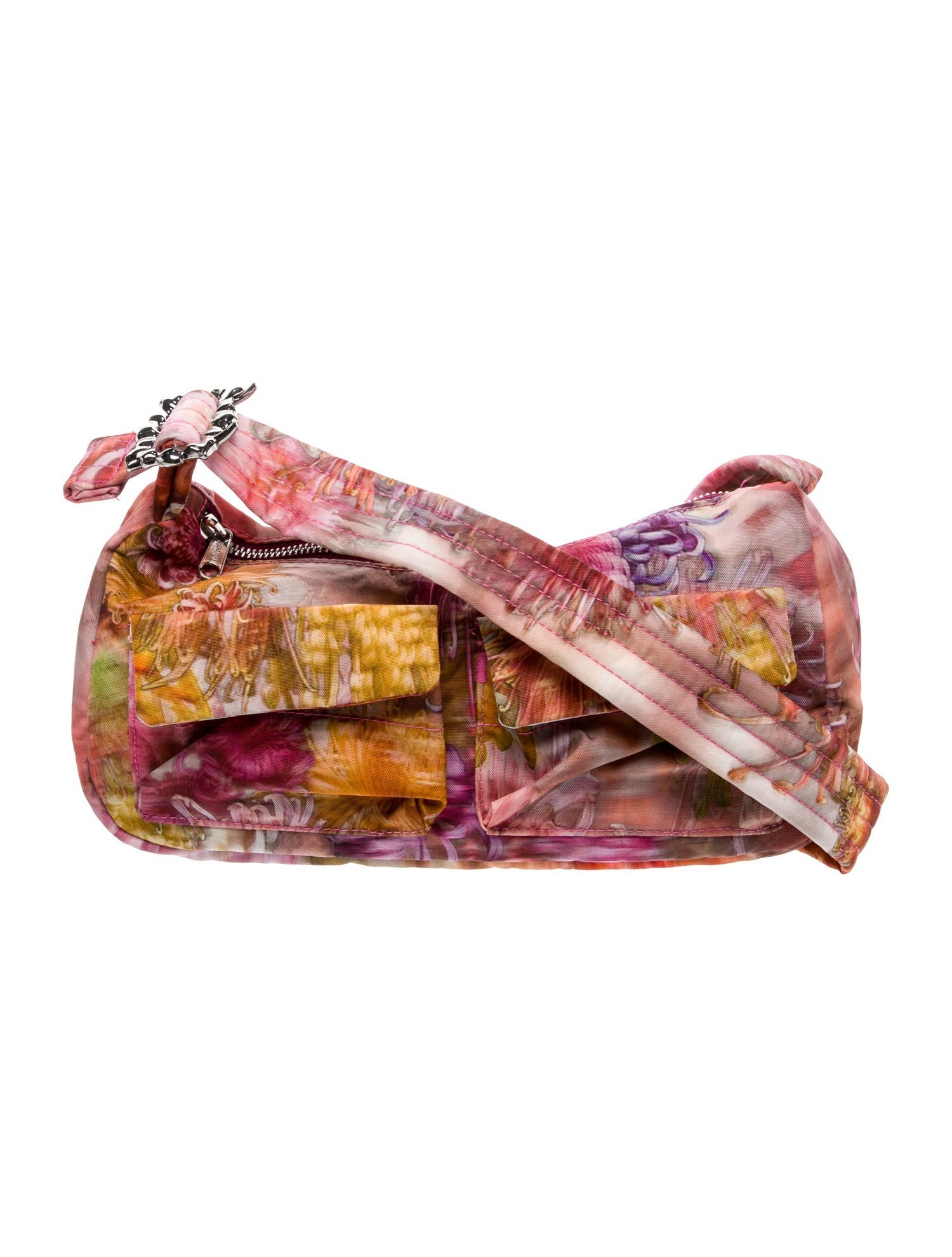 BAGGU x Collina Strada Nylon Berry Chrysanthemum w/ Tags