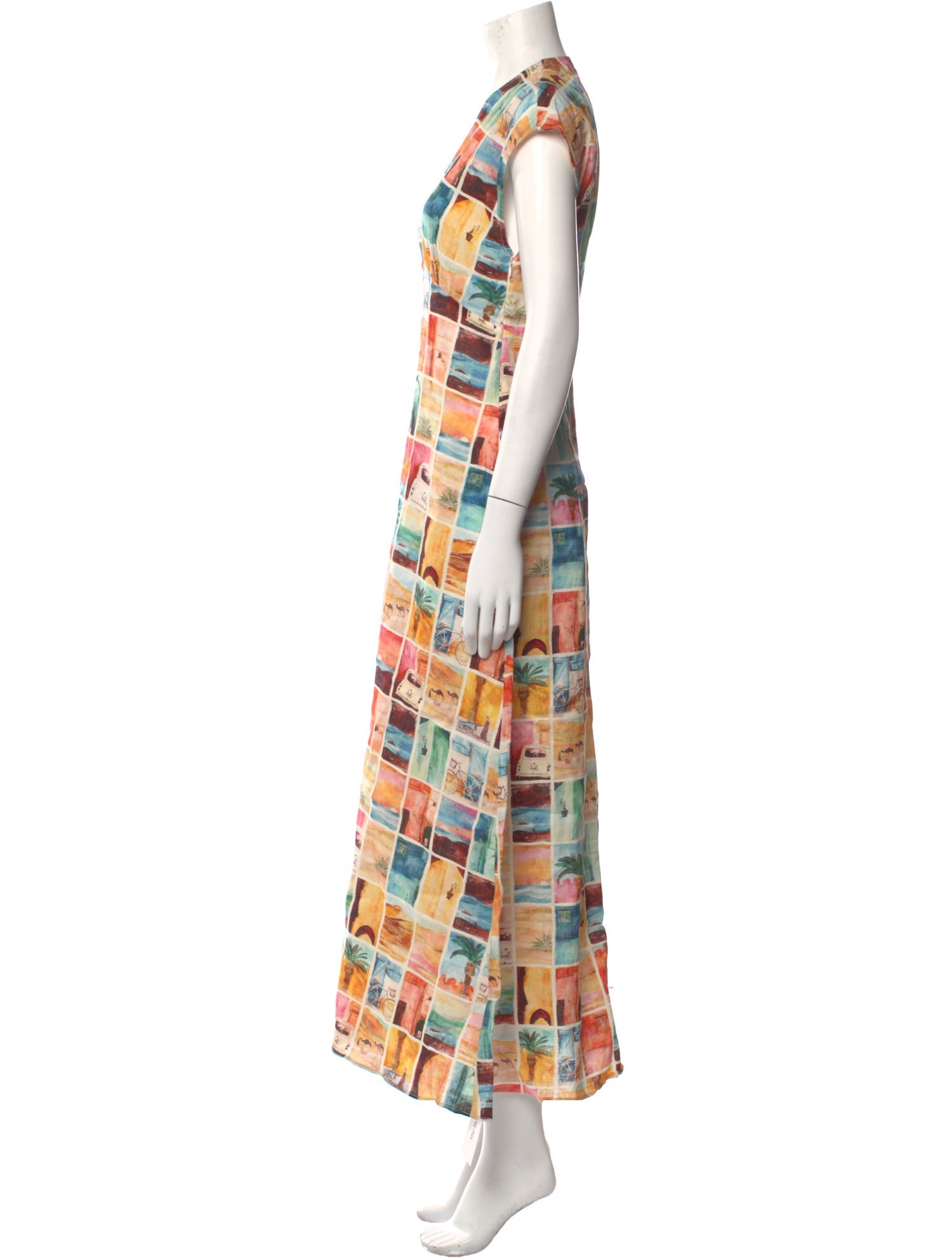 Roame Linen Long Dress