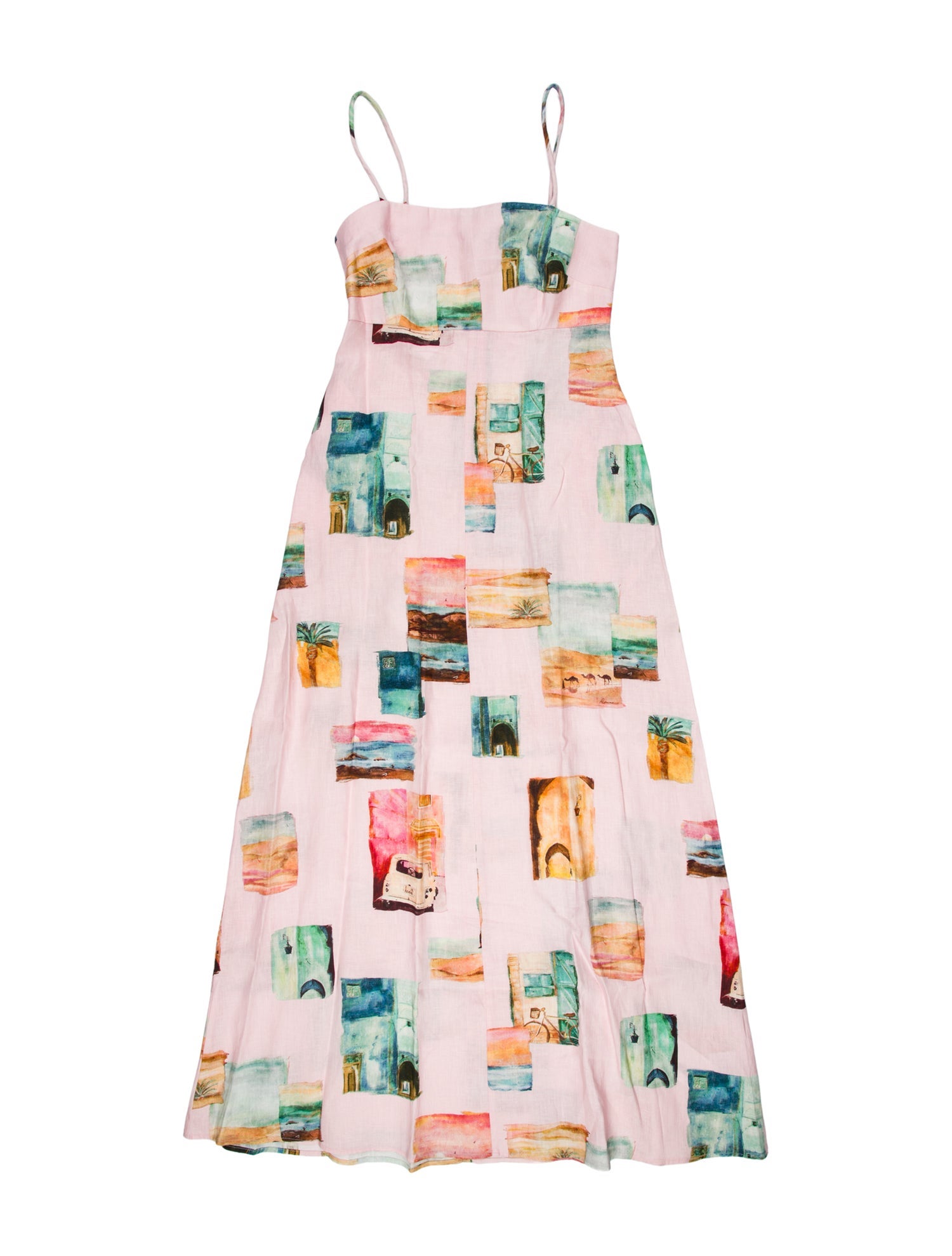 Roame Linen Long Dress w/ Tags