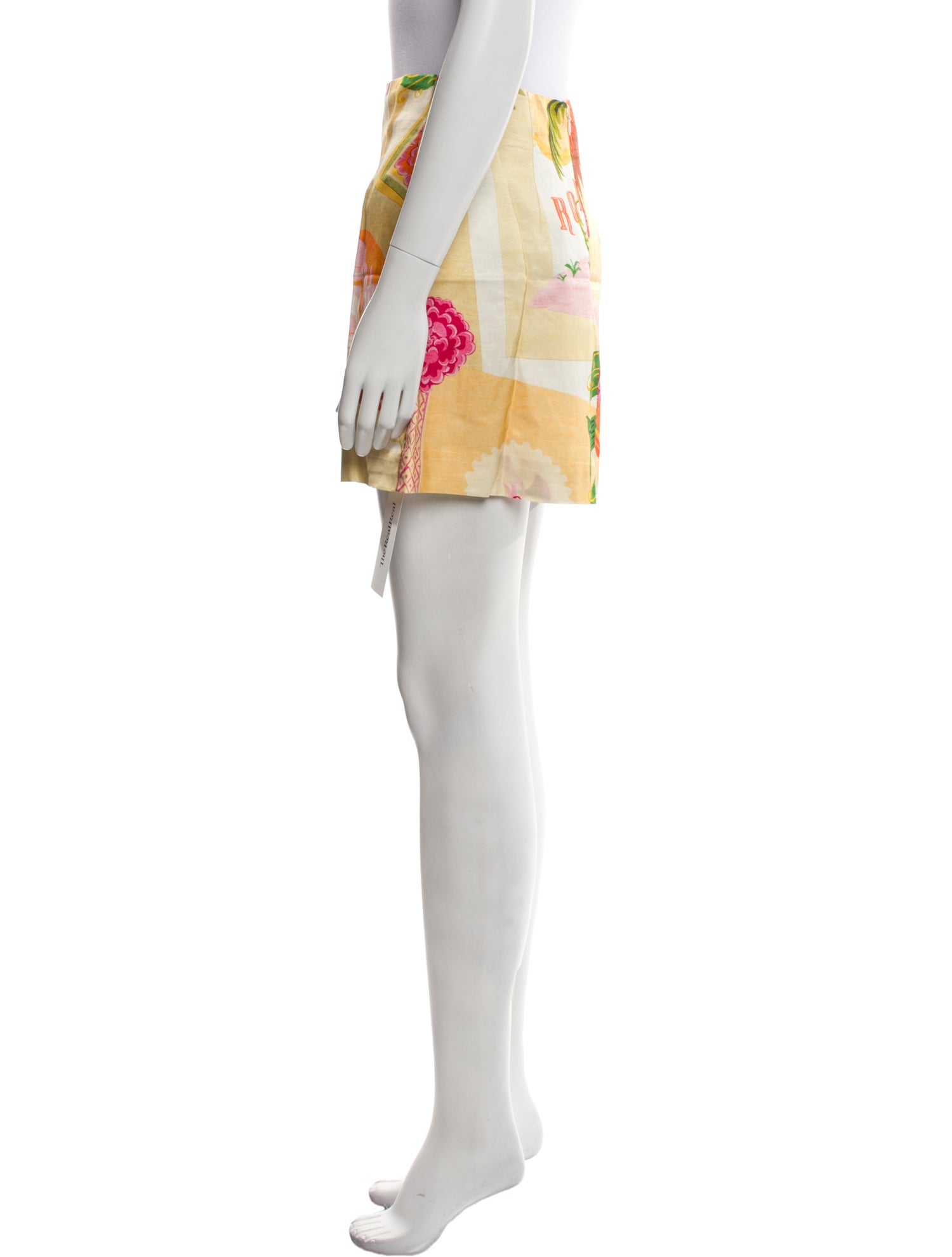 Roame Printed Mini Skirt w/ Tags