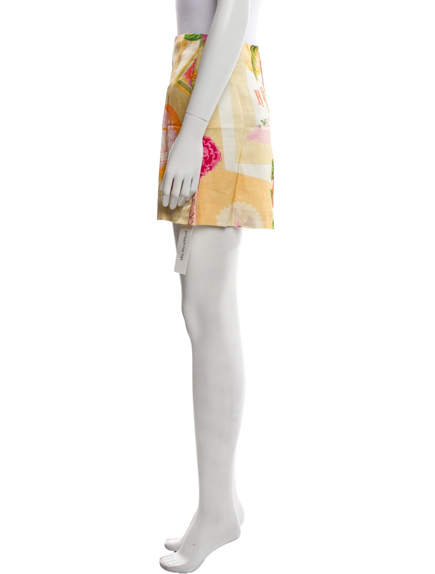 Roame Printed Mini Skirt w/ Tags