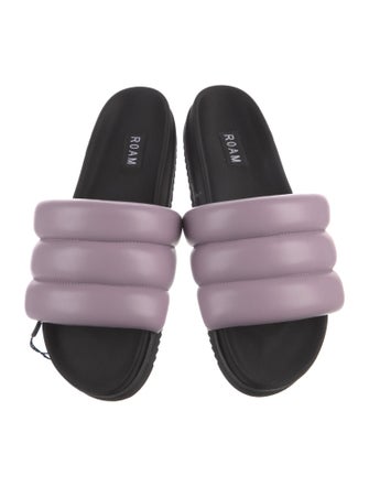 Roame Leather Slides