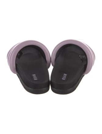 Roame Leather Slides
