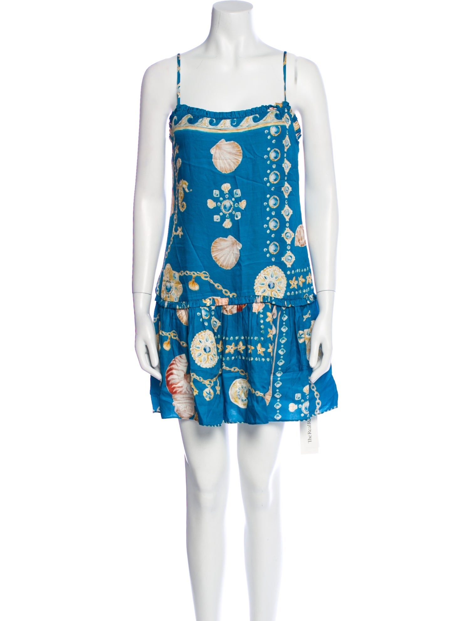 Roame Floral Print Mini Dress