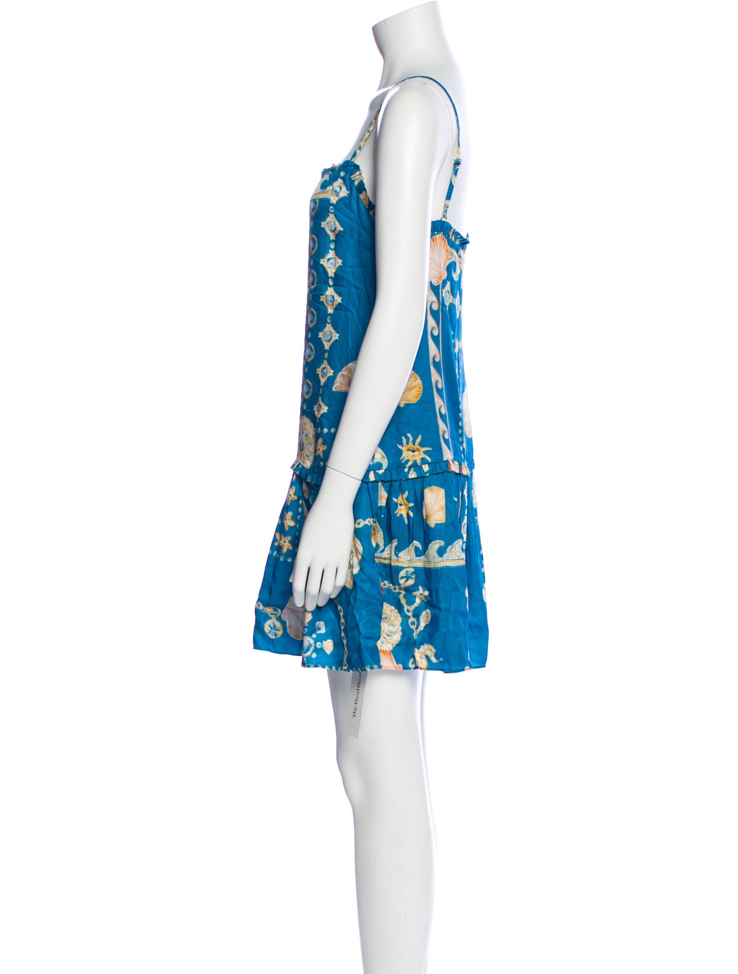 Roame Floral Print Mini Dress