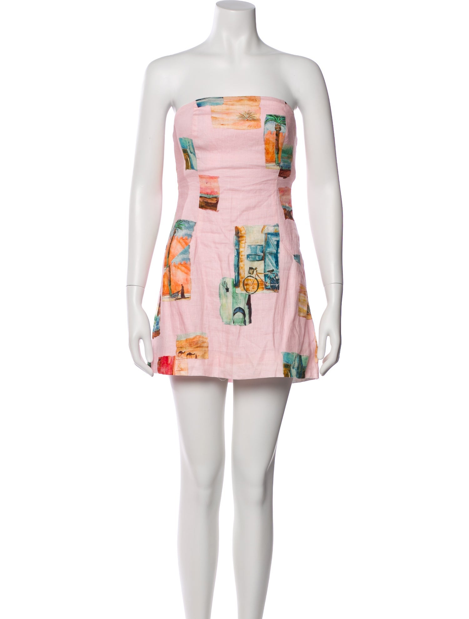 Roame Linen Mini Dress