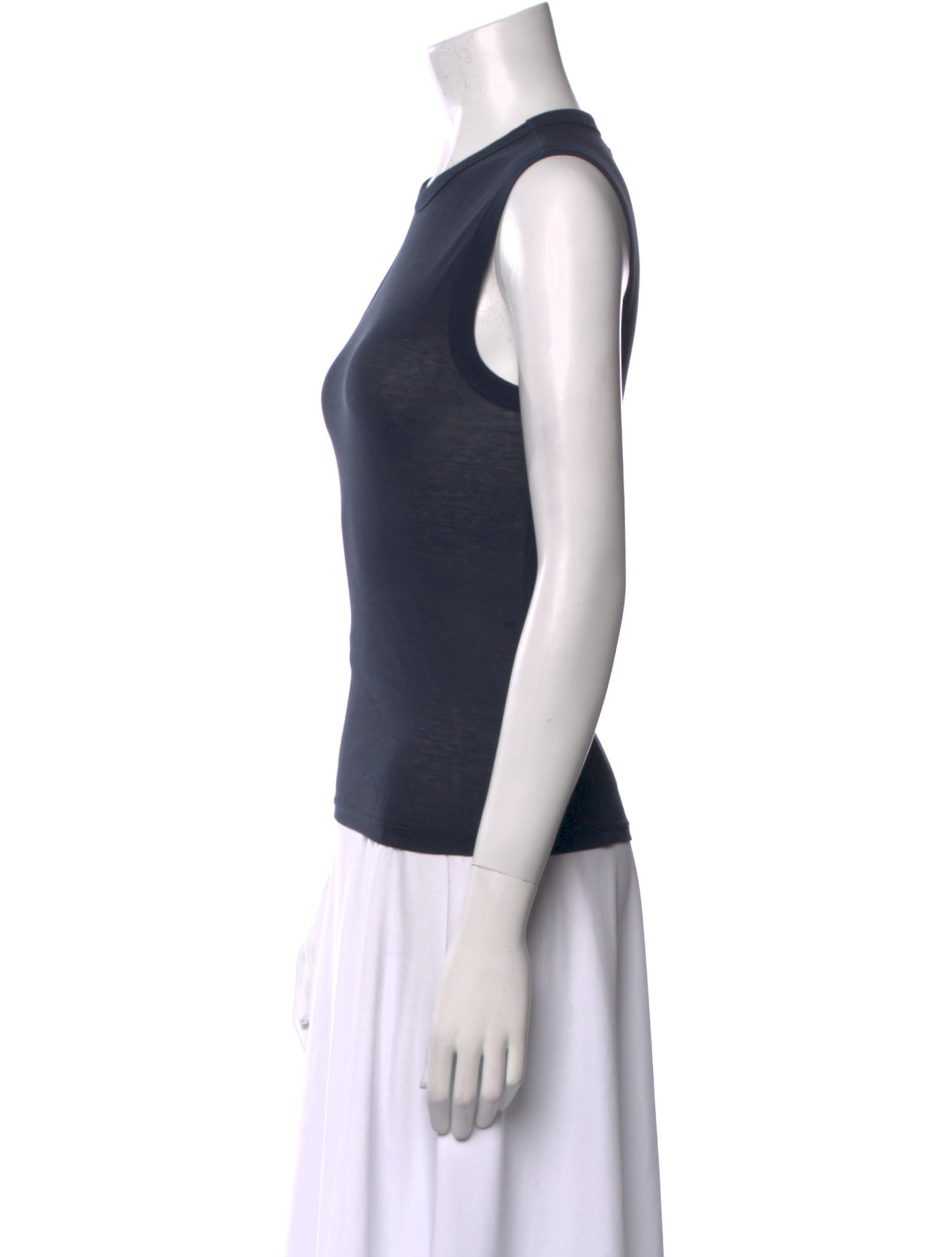 Literary Sport Crew Neck Sleeveless Top w/ Tags